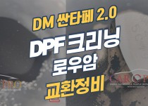 DM싼타페 2.0 dpf 건식크리닝, 로우암 교환 정비