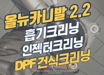 올뉴카니발 연비저하, 출력부족으로 흡기,인젝터,DPF건식 크리닝