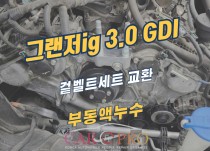 그랜저ig 3.0 GDI 부동액 누수 정비